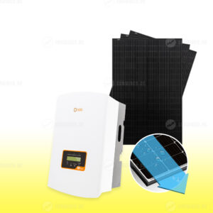 3-Fach TongWei Photovoltaik-Kit mit Solis Wechselrichter